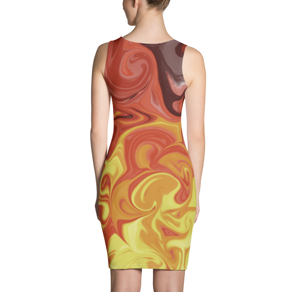 Fire Inside Sublimation Cut & Sew Dress