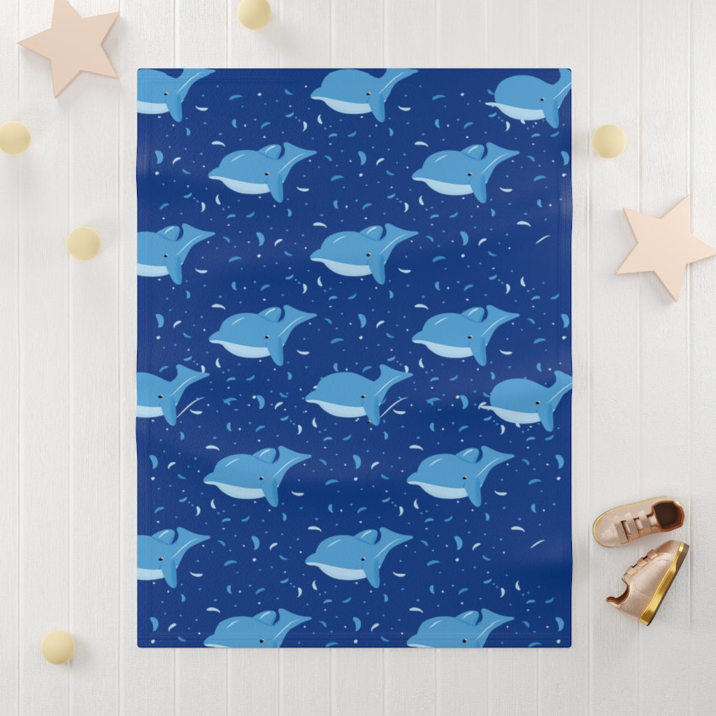 DOLPHINS BABY FLEECE