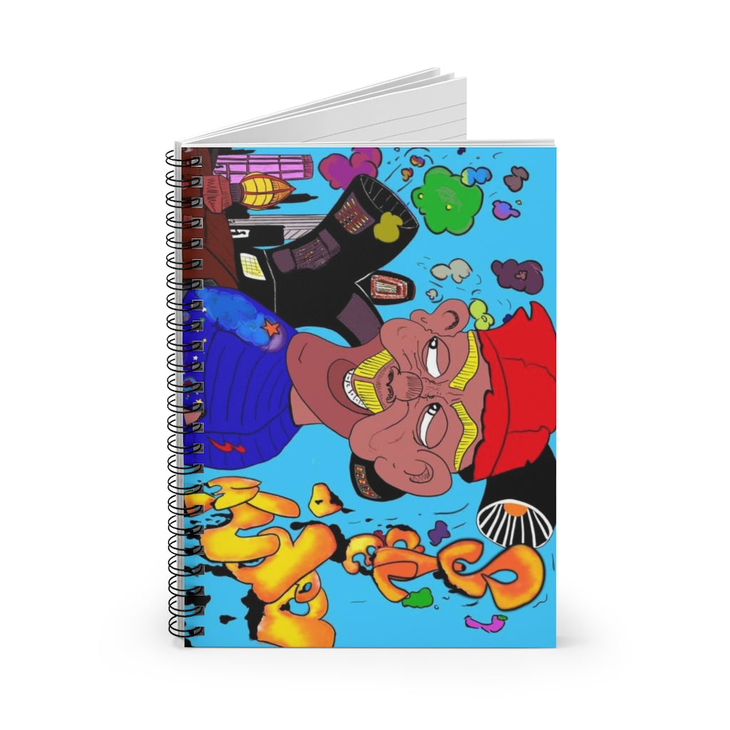Slave Minded  Spiral Notebook - Ruled Line