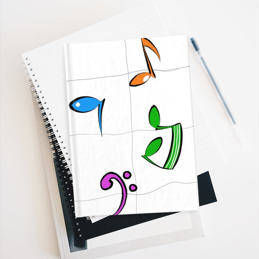 Karaoke Nights Journal - Ruled Line