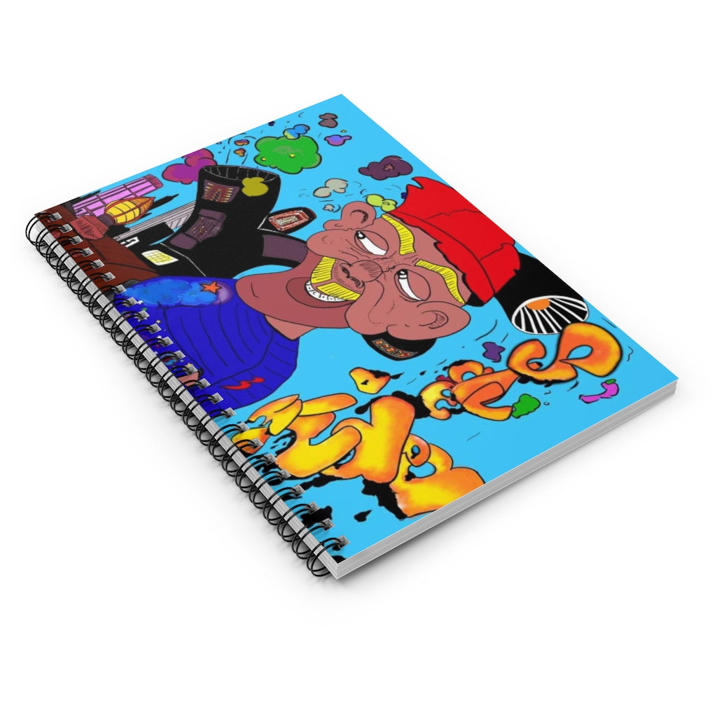 Slave Minded  Spiral Notebook - Ruled Line