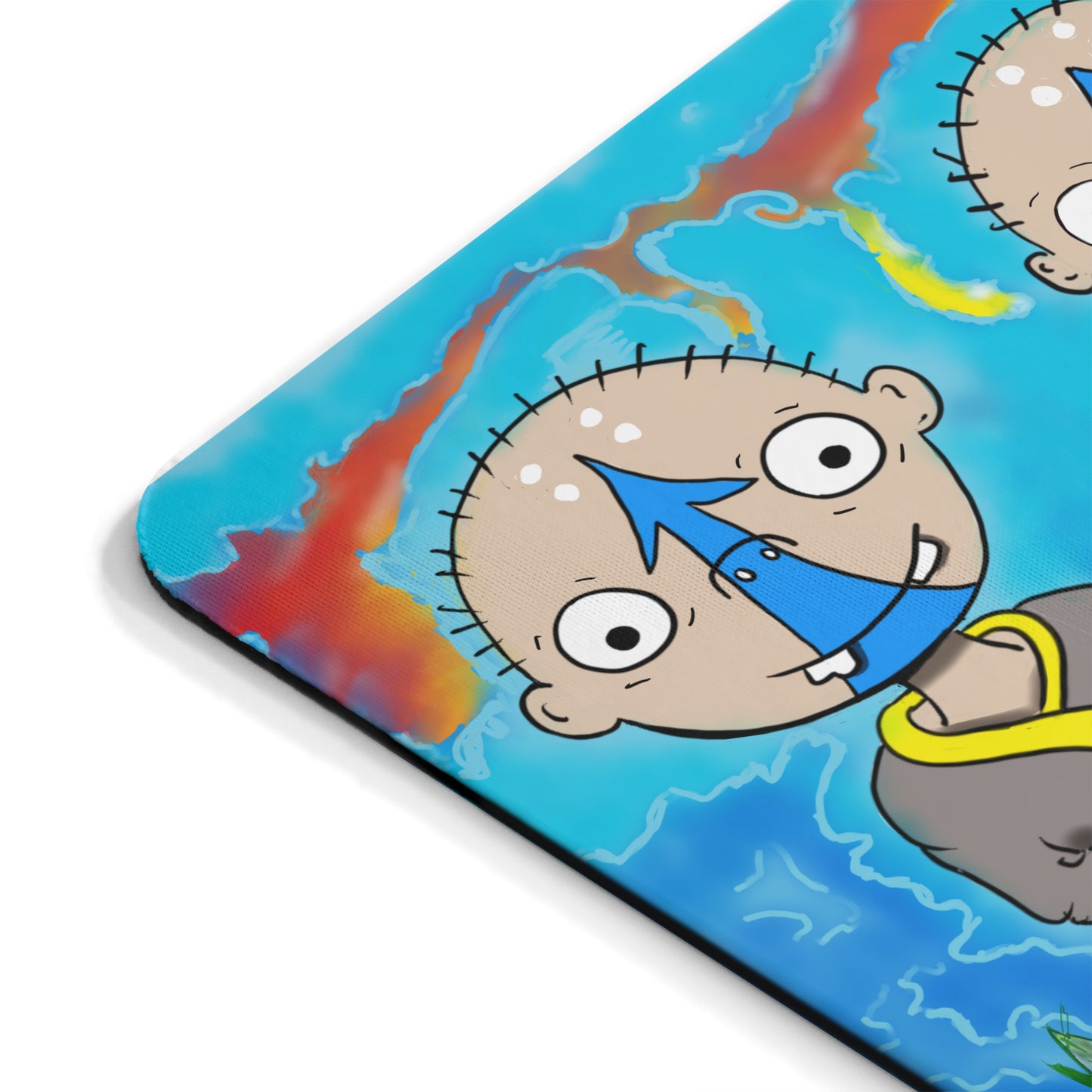 Monks At Play Mousepad