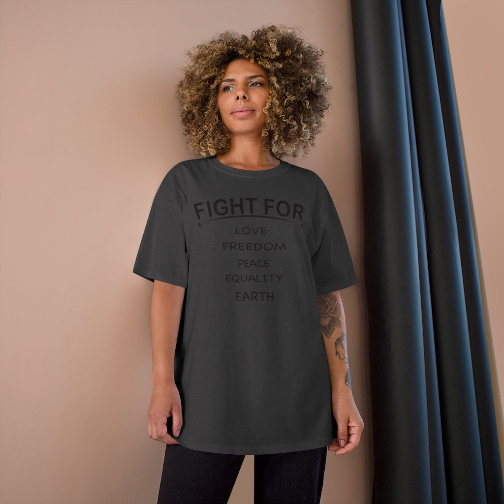 FIGHT FOR Champion T-shirt