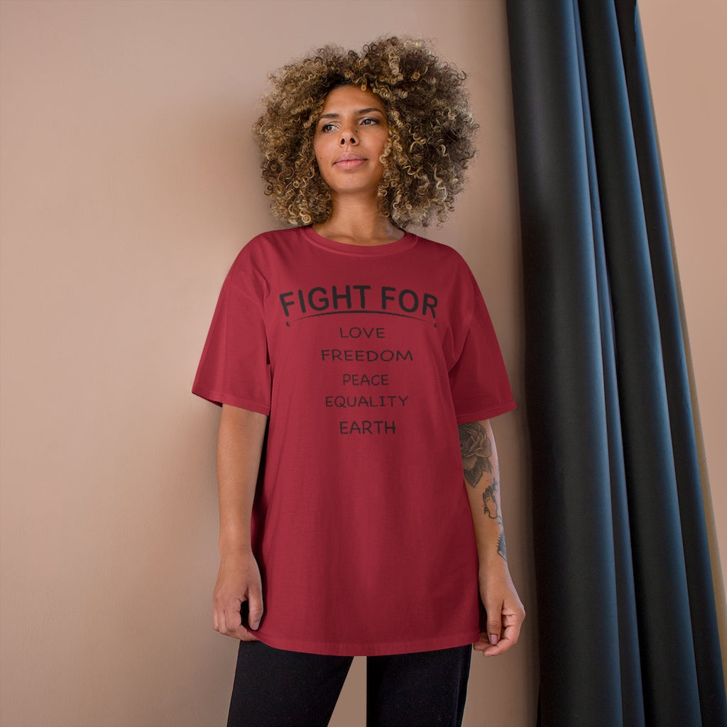 FIGHT FOR Champion T-shirt