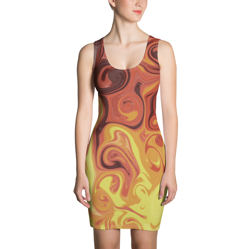 Fire Inside Sublimation Cut & Sew Dress