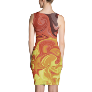 Fire Inside Sublimation Cut & Sew Dress
